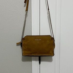 Michael Kors brown crossbody purse
